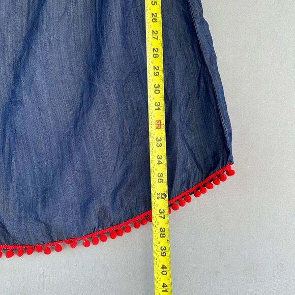 🎉5 for $45🎉 Wendy Williams Dress Women Size 1X Denim Blue - Picture 4 of 6